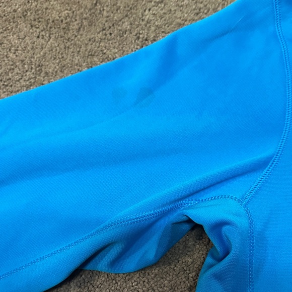 Nike Mens Therma Fit Pullover Hoodie Sweatshirt Blue Black Swoosh Logo Size L - Picture 10 of 10